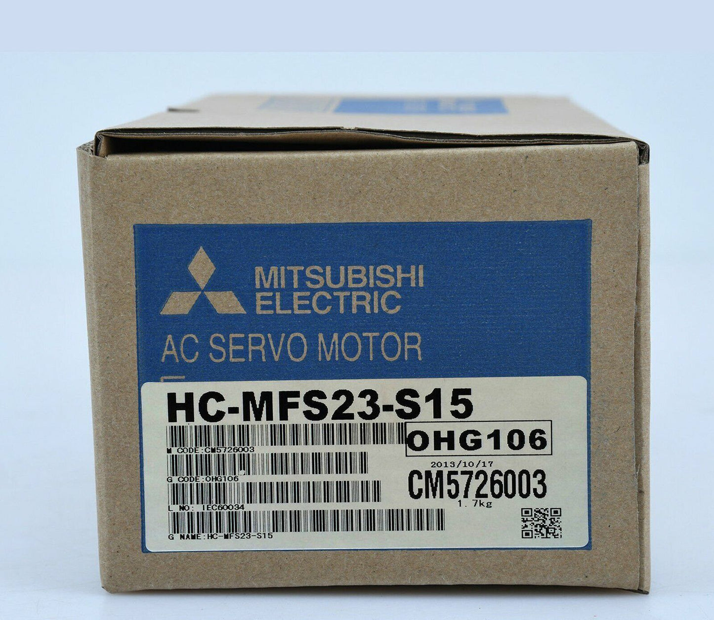 1Pc Mitsubishi Servo Motor HC-MFS23-S15 1Year - MITSUBISHI
