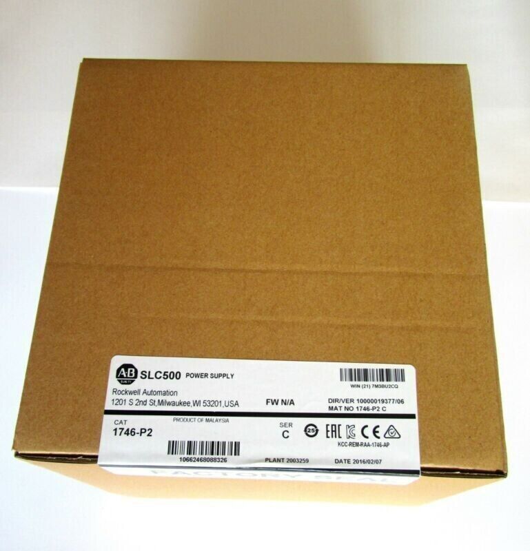 Factory Sealed Allen Bradley 1746-P2 Chassis Power Supply - ALLEN BRADLEY