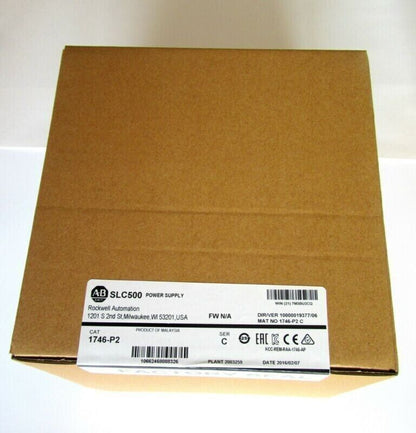Factory Sealed Allen Bradley 1746-P2 Chassis Power Supply - ALLEN BRADLEY