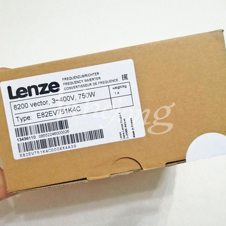 new 1PCS  LENZE Frequency Inverter E82EV751K4C E82EV751-4C LENZE