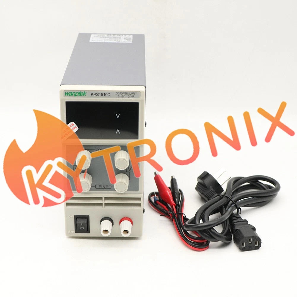 1PCS 0-15V 0-10A KPS1510D Adj Mini Switch DC Power Supply 110-220V