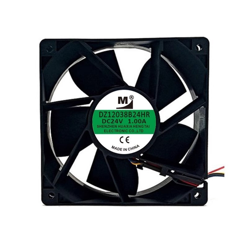 M DZ12038B24HR DC24V 1.00A 120*120*38MM 3-Wire Inverter Cooling Fan