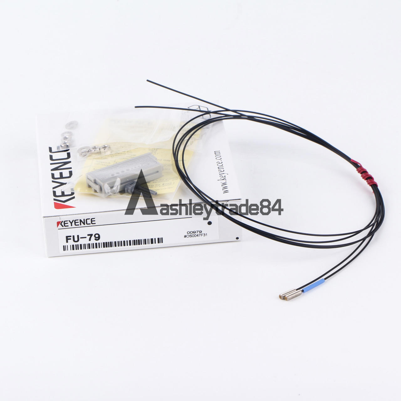 new ONE  KEYENCE FU-79 Digital Fiber Optic Sensor FU79