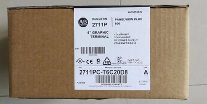 Allen-Bradley 2711P-T6C20D8 PanelView Plus 6 Graphic Terminal - ALLEN-BRADLEY