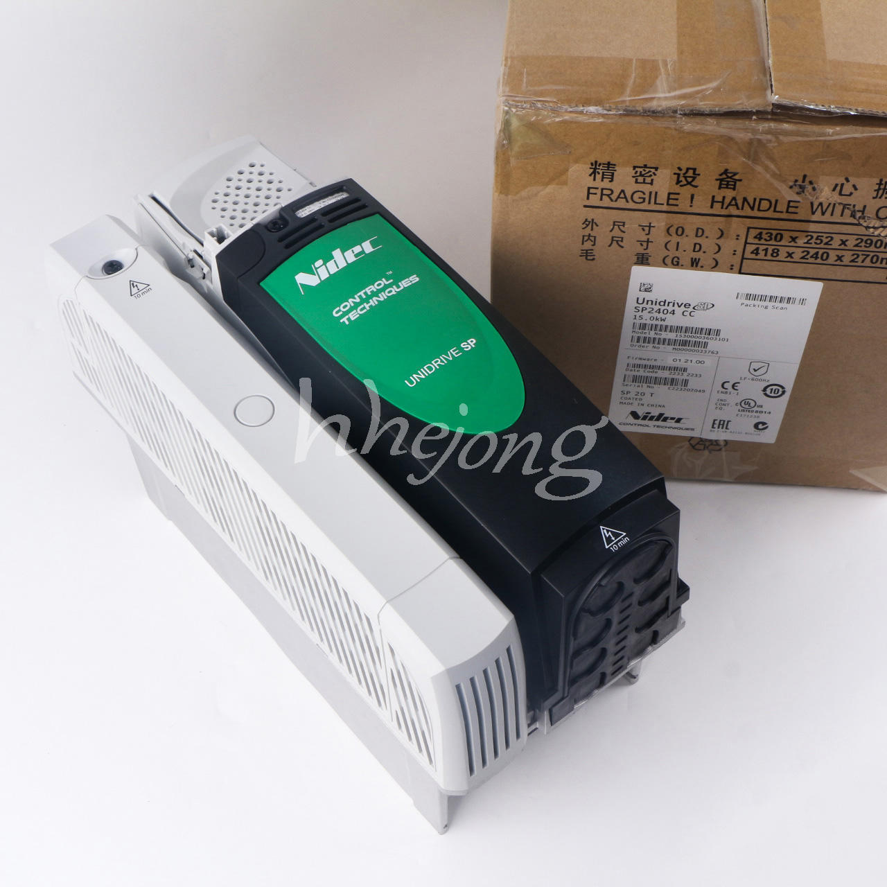 new 1PCS  Nidec CT Control Techniques Unidrive Drives 400V 15KW SP2404 Nidec