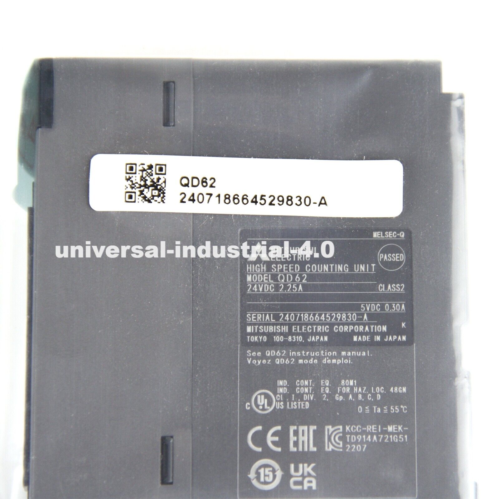 Mitsubishi QD62 High Speed Counting Unit - High Performance Counter Device - MITSUBISHI