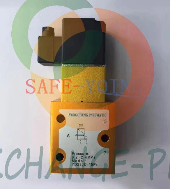 1PC YONGCHENG YO23JD-15P2 2-Position 3-Way High Pressure Solenoid Valve 220V