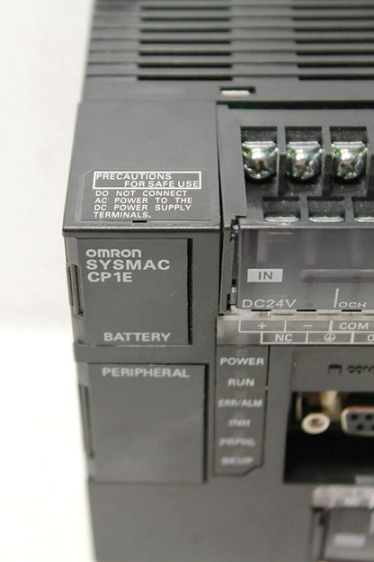 Omron CP1E-N60DT1-D PLC Module - OMRON