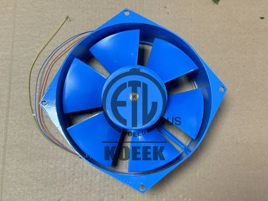1PC blue axial flow fan welding machine fan cooling fan 200FZY2-D 220v 50Hz 65W