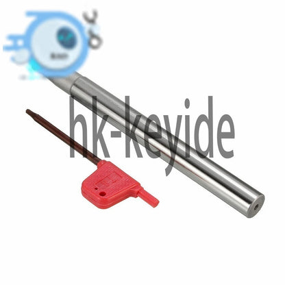 EMR C10-4R10-120 CNC Indexable Round Nose End Mill Holder+10Pcs RPMT08T2MOE R4 ~