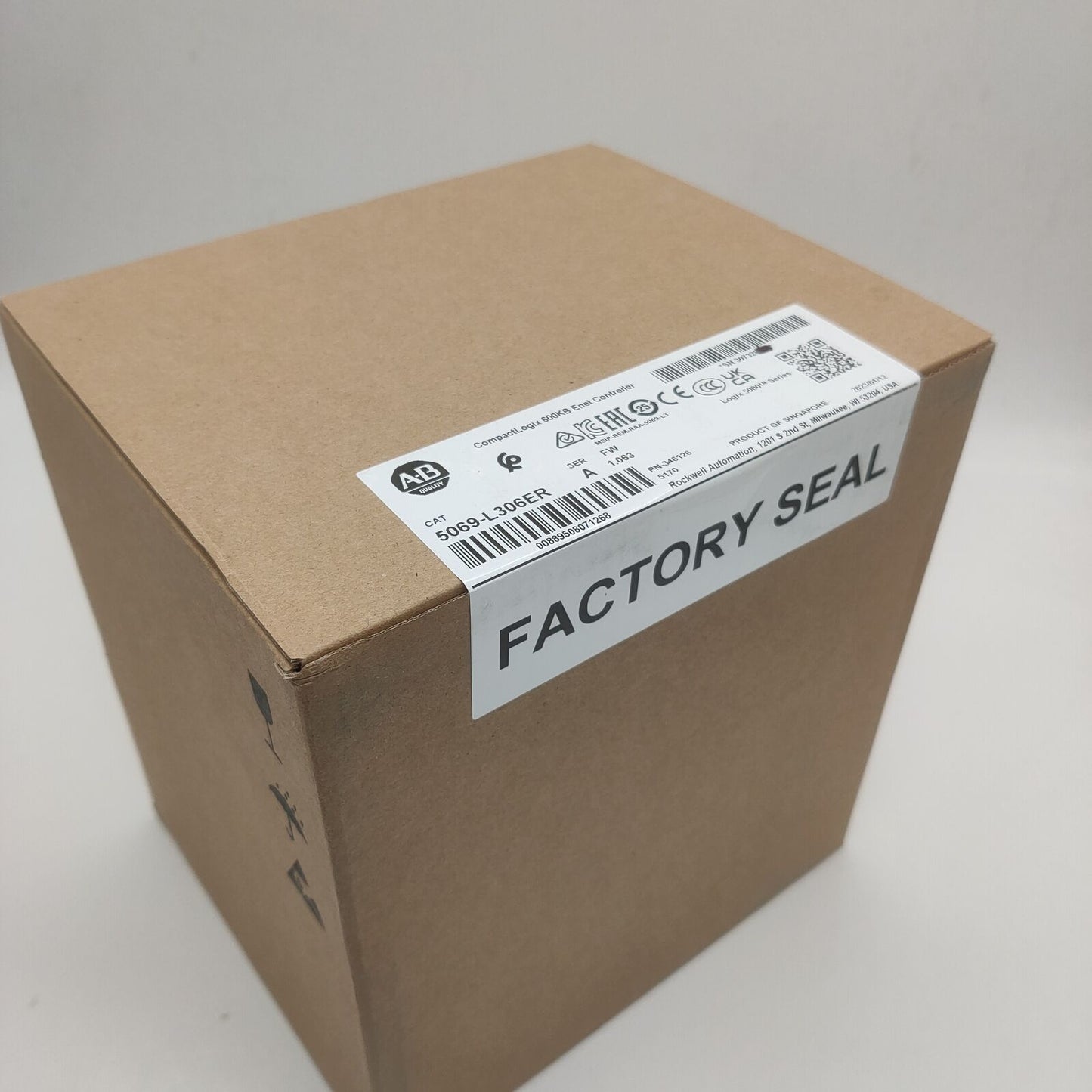New Allen-Bradley CompactLogix 5380 Controller 5069-L306ER Factory Sealed | High Performance industrial control solution - ALLEN-BRADLEY