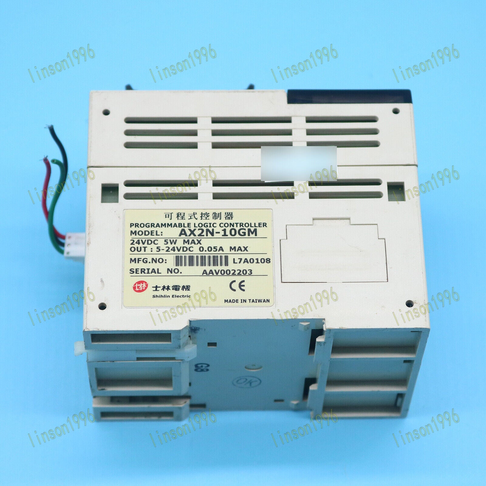 used 1pcs  For Shihlin Programmable Logic Controller AX2N-10GM Tested In Good Shihlin