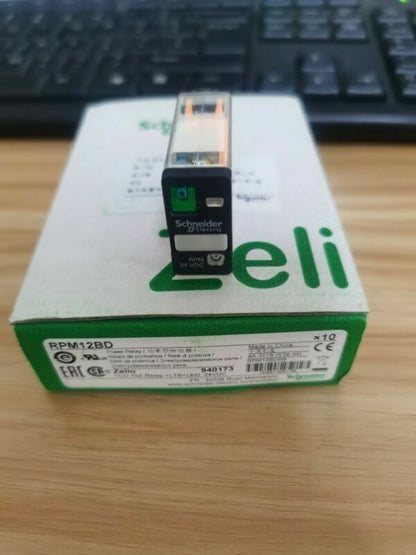 10PCS/1Box  Schneider RPM12BD Miniature Relays 24VDC In Box  #SC