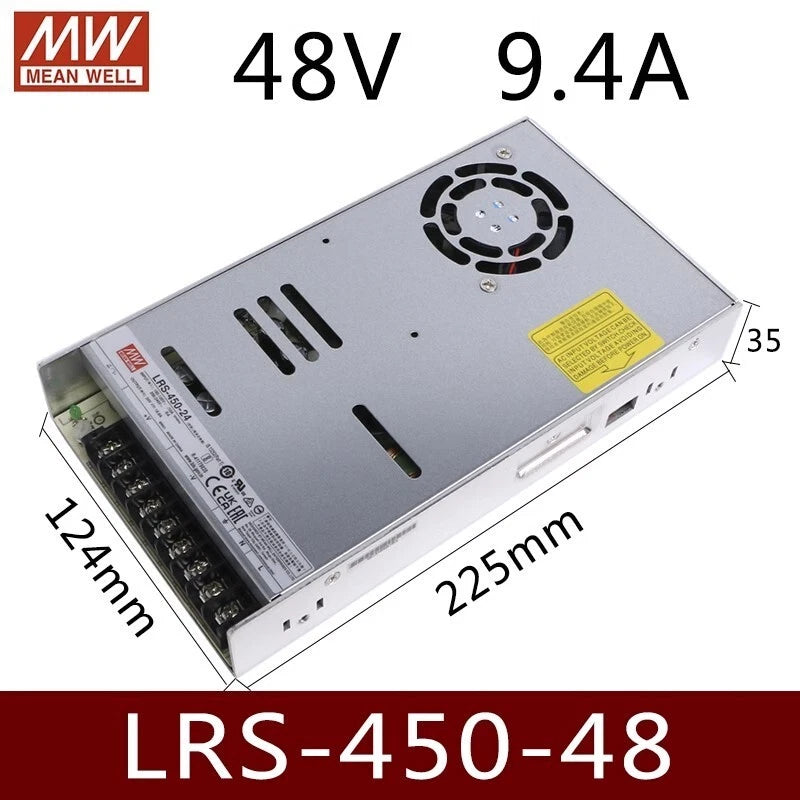 Meanwell LRS-450-48 Switching Power Supply Output 48V 9.4A