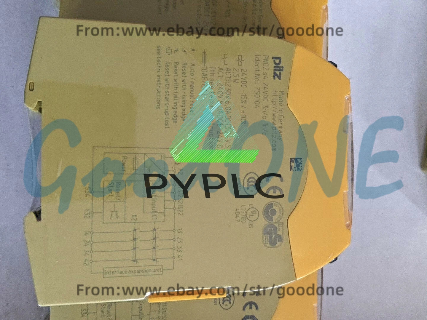 1PC FOR PILZ 750104 Safety Relay