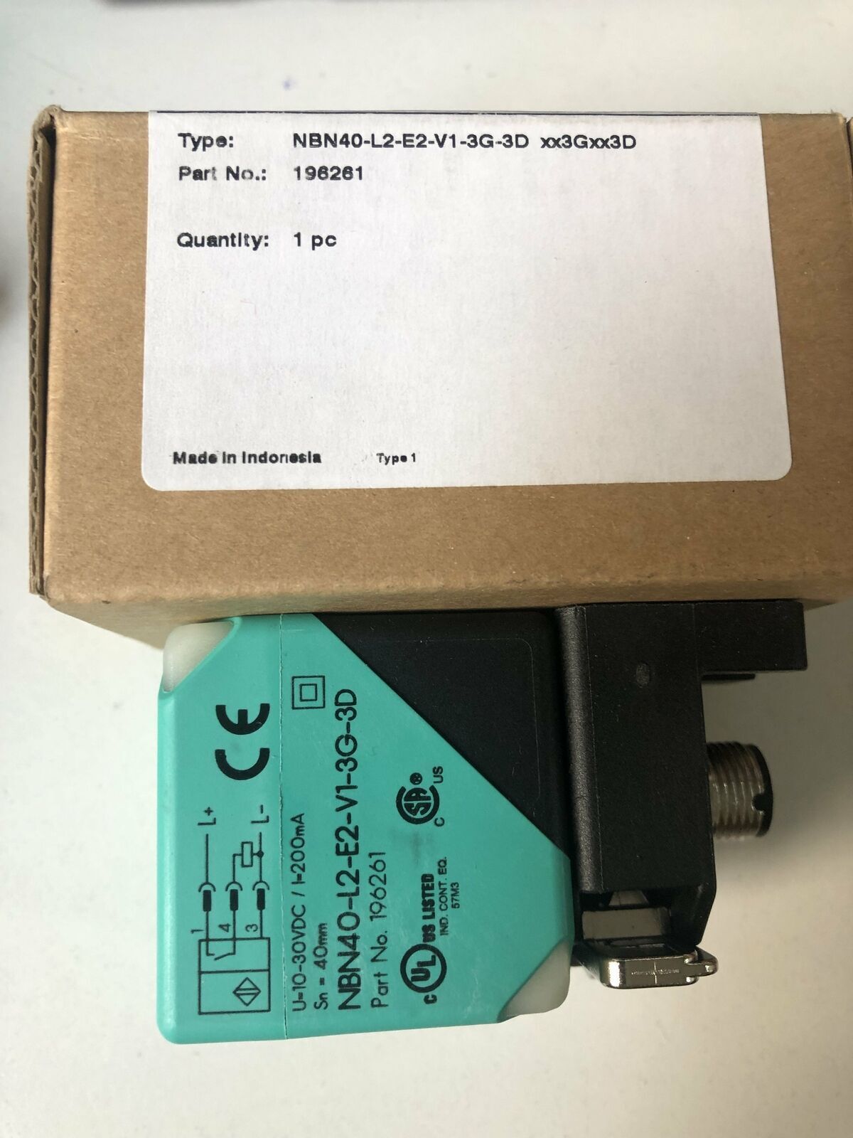 1PC Pepperl+Fuchs NBN40-L2-E2-V1 3D Inductive Sensor - PEPPERL+FUCHS