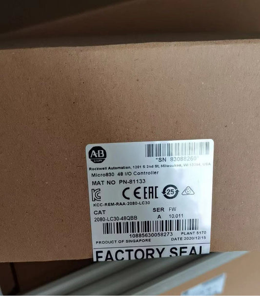 1PC Brand New Micro830 48 Controller 2080-LC30-48QBB - AMD