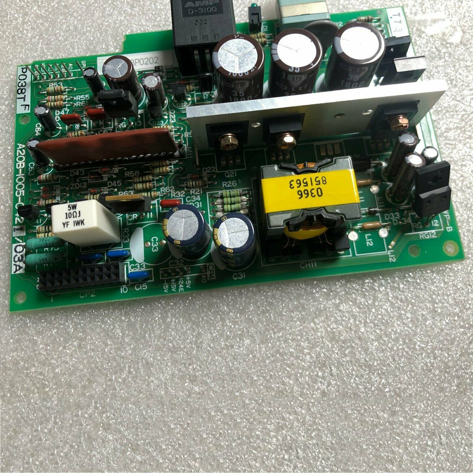 Used Fanuc A20B-1005-0421 System Power Supply Board - FANUC