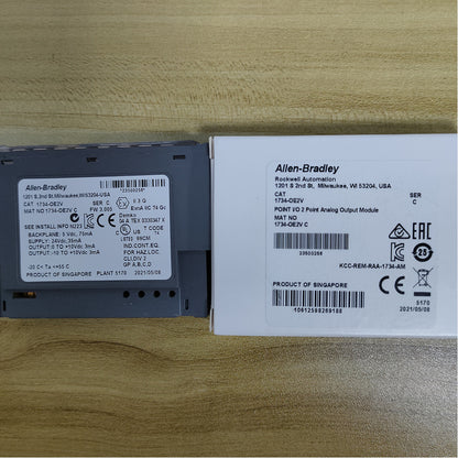 AB 1734-OE2V C POINT 2 Point Analog Output Module New Sealed 20 - AB COMPONENTS