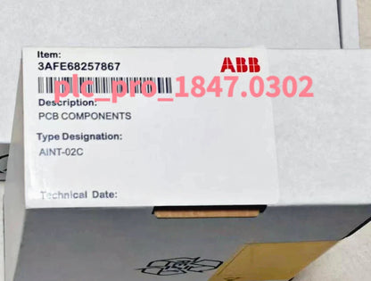 AINT-02C 1PCS ABB AINT-02C 3AFE68257867 PCB Board Fast shipment #c