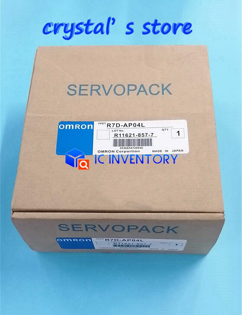 used 1PCS OMRON Omron Servo Driver R7D-AP04L R7DAP04L Tested in Good Condition - OMRON