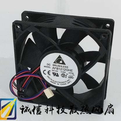 Delta AFB1212GHE 12038 12V 3.24A 120 * 120mm4-wire cooling fan