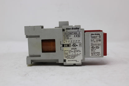 used Allen Bradley 100S-C09ZJ404C Guardmaster Safety Contactor - ALLEN BRADLEY