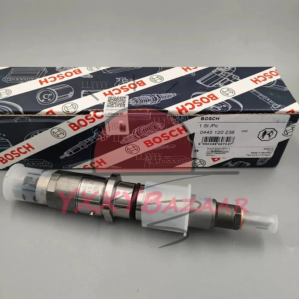 1X Fuel Injector 0445120236 6745-12-3100 For Komatsu PC300-8 Cummins QSL8.9