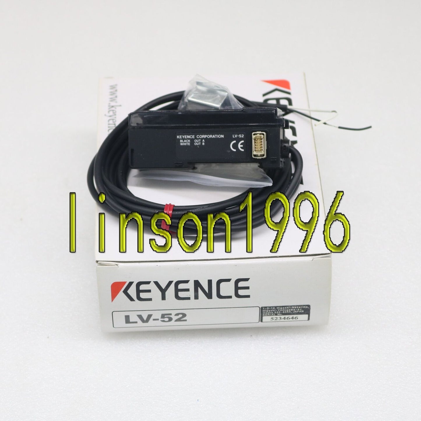1PCS New KEYENCE LV-52 Digital Laser Sensor - KEYENCE