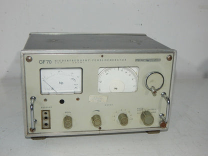PRÄCITRONIC Measuring Device GF 70 Low-Frequency Level Generator 20Hz-20kHz - PRÄCITRONIC