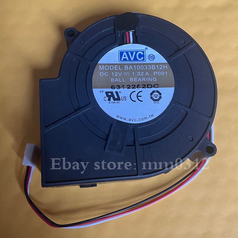 AVC BA10033B12H DC12V 1.32A 9733 centrifugal turbo blower fan