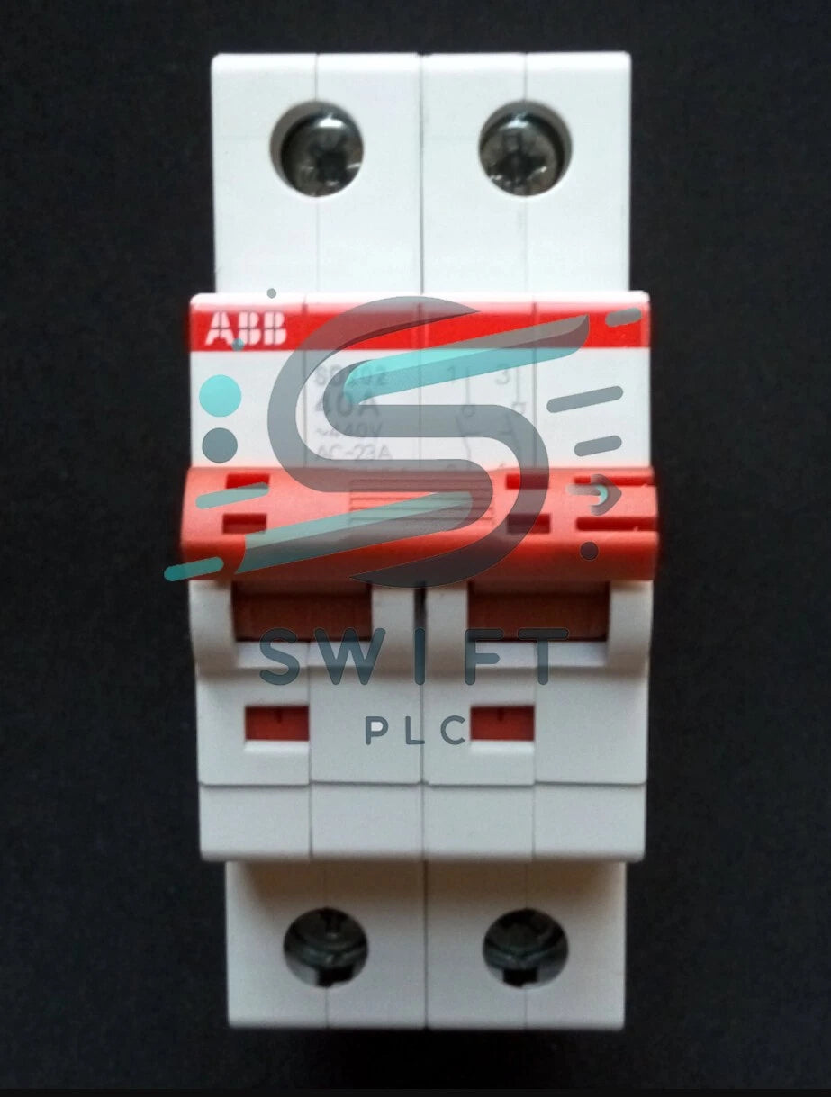 ABB Miniature Circuit Breaker Disconnect Switch SD202/40 2P 40A