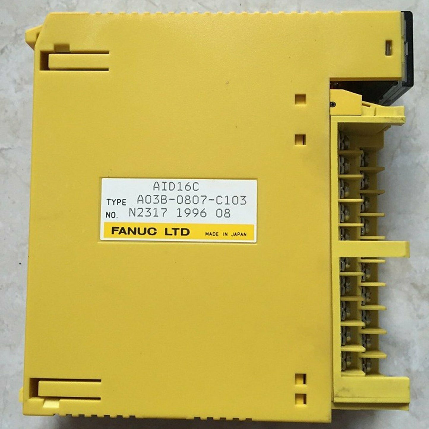 used Fanuc A03B-0807-C103 AC Input Module, Tested and in Good Condition - FANUC