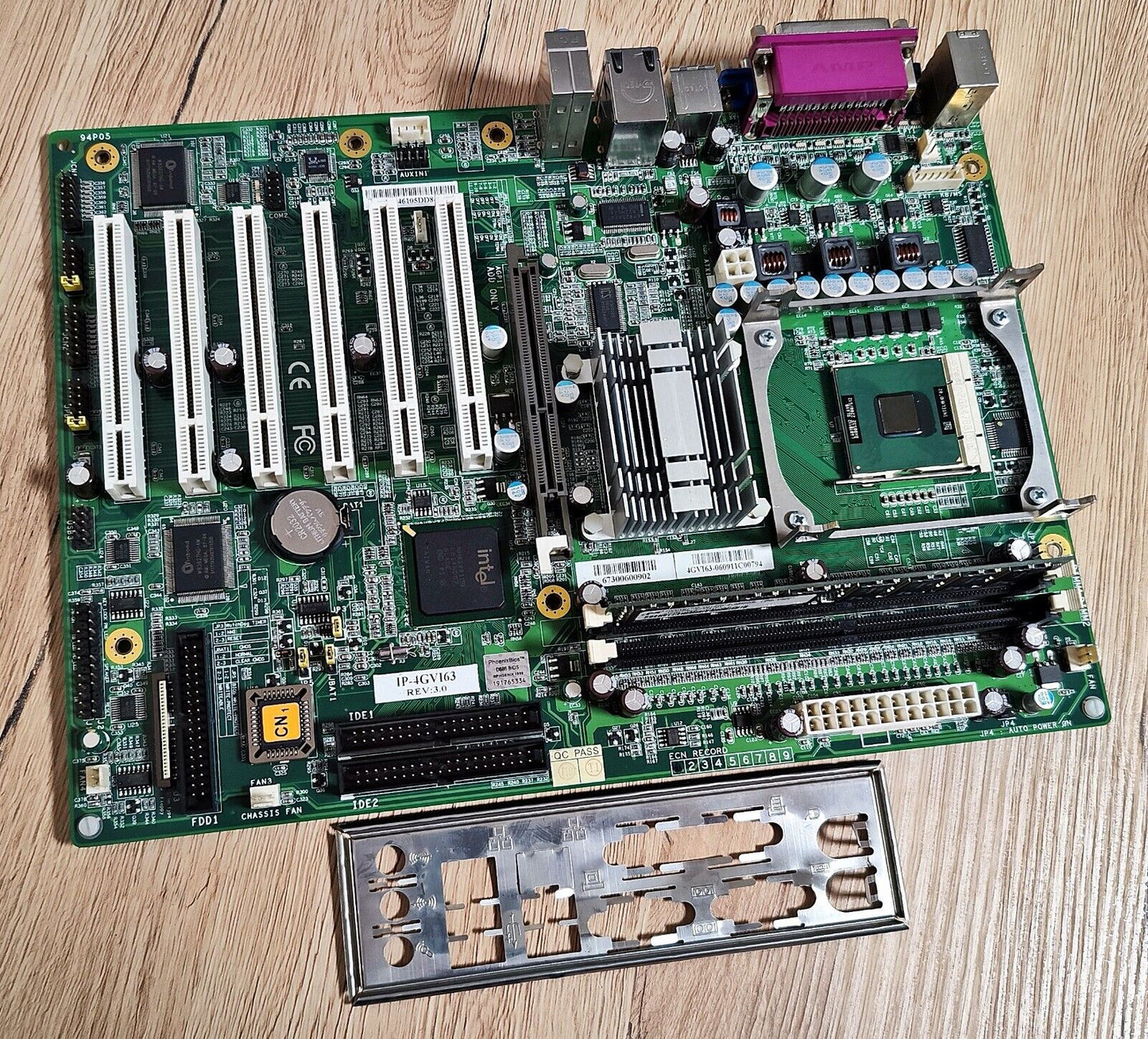 Beckhoff Epox IP-4GVI63 Rev:3.0 Motherboard with C5102 C6140 C6240 etc. - BECKHOFF