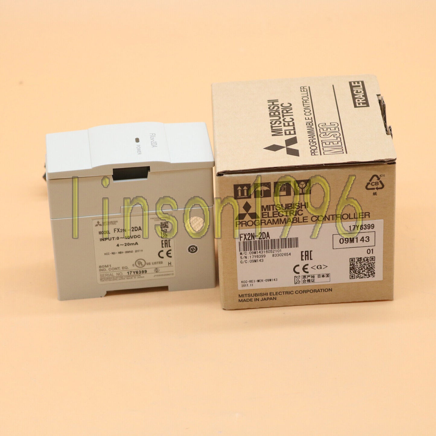 new Mitsubishi Melsec PLC FX2N-2DA FX2N2DA Programmable Logic Controller - MITSUBISHI