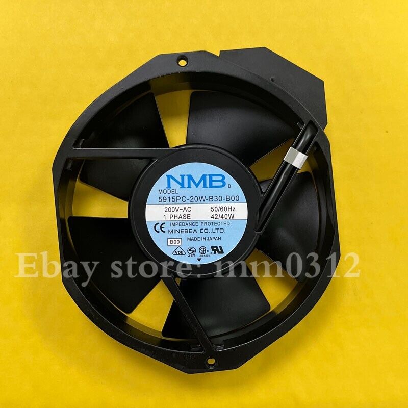 new NMB 5915PC-20W-B30-B00 200V AC 42/40W 17238 Cooling Fan