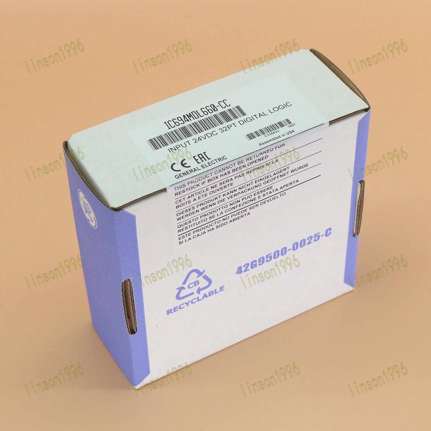 GE Fanuc Input module IC694MDL660-CC 1 year - GE FANUC