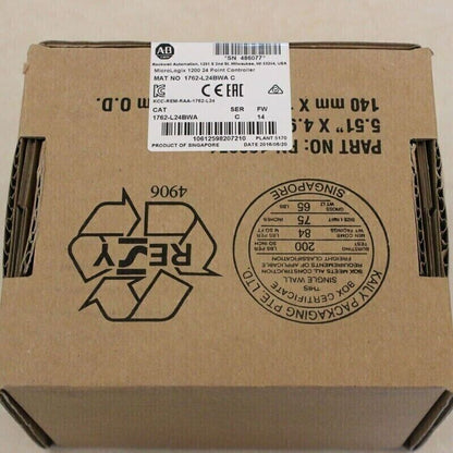 New Factory Sealed AB 1762-L24BWA MicroLogix 1200 24Point Controller 1762L24BWA - KOEED