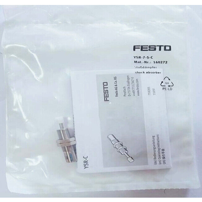 new one  for FESTO YSR-7-5-C 160272 Hydraulic buffer SPOT STOCKS