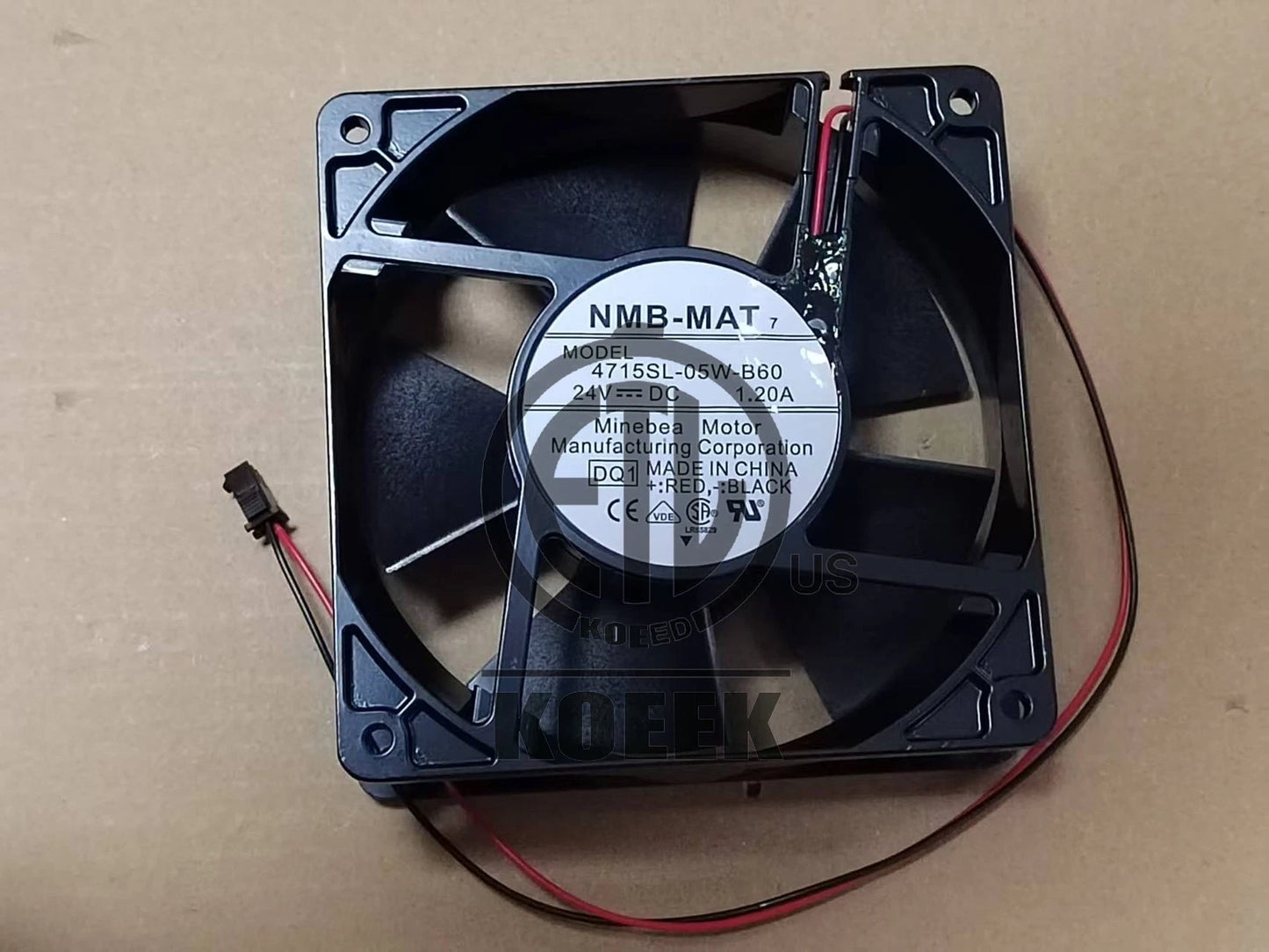 NMB-MAT 4715SL-05W-B60 24V 1.2A 12CM inverter cooling fan