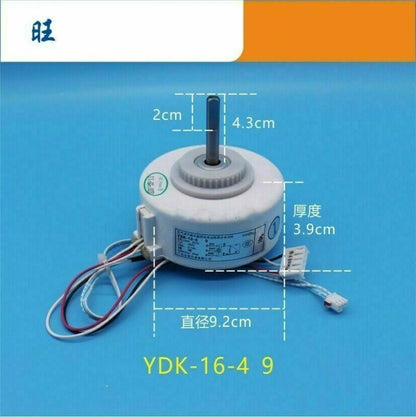 new YDK-16-4 9 PG motor Applicable For Chigo air condition indoor motor 6 line - YDK MOTORS