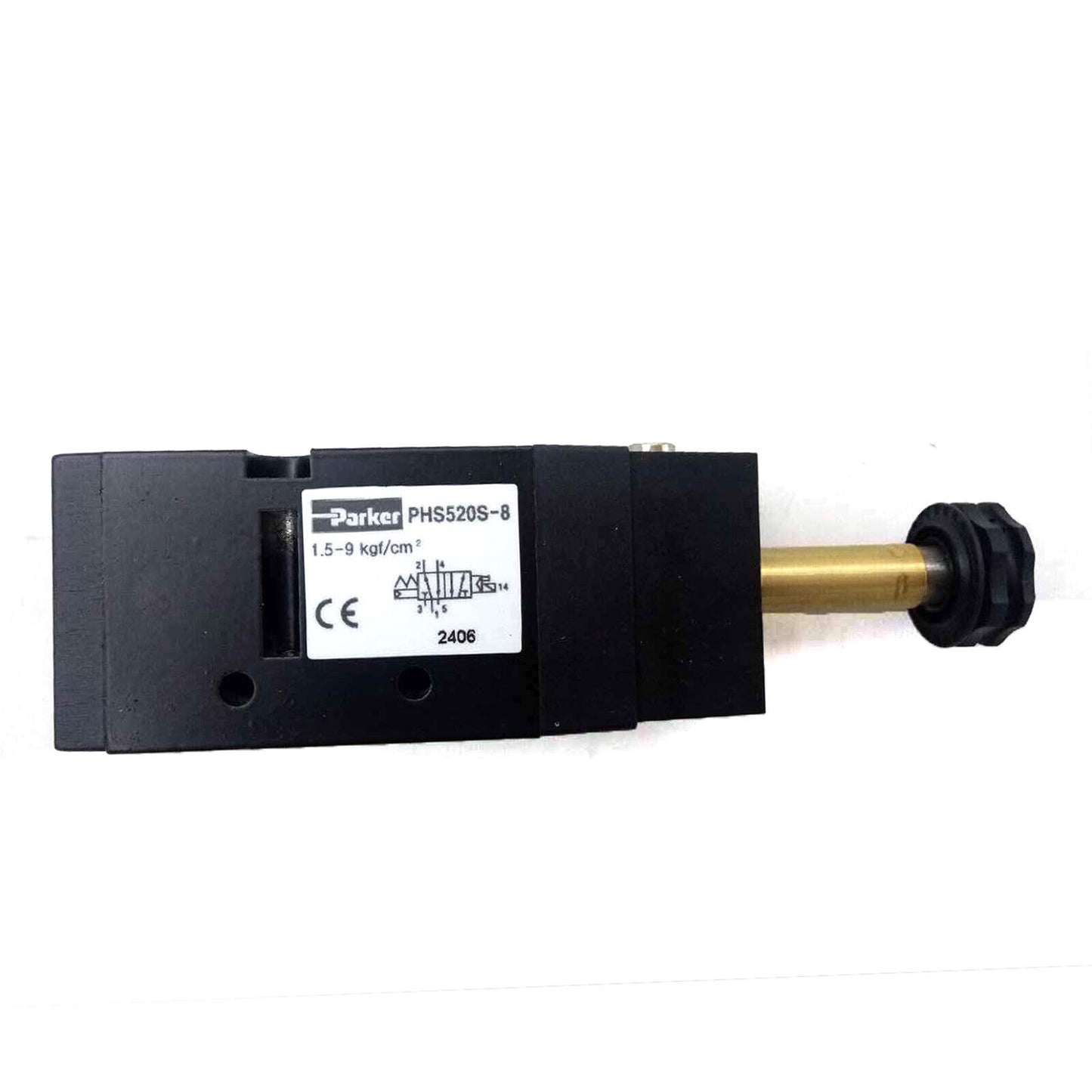 Parker PHS520S-8 Solenoid Valve, High Precision 8-way Flow Control Valve, Heavy Duty Industrial Use - PARKER