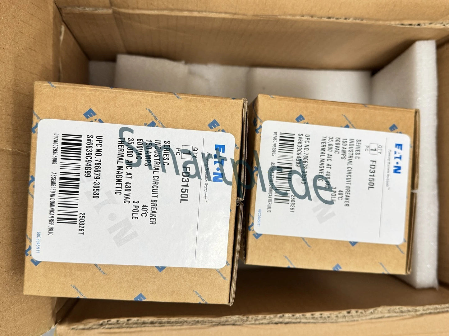 2PCS Combo Set FD3150L Circuit Breaker FD3150L ping
