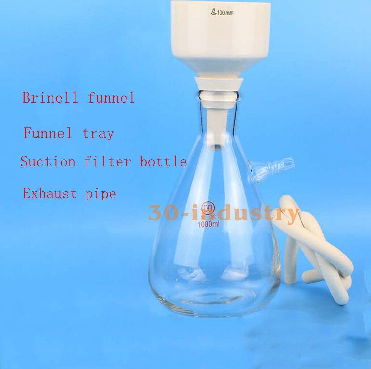 Rubber Plug for 1000ml Buchner Funnel Vacuum Suction Device - KOEED