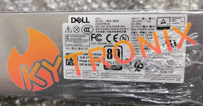 Power Supply 500W 5K7J8 Y7R0X D500EPM-00 For Dell 7080MT 7060 5060 8940 4FWF7