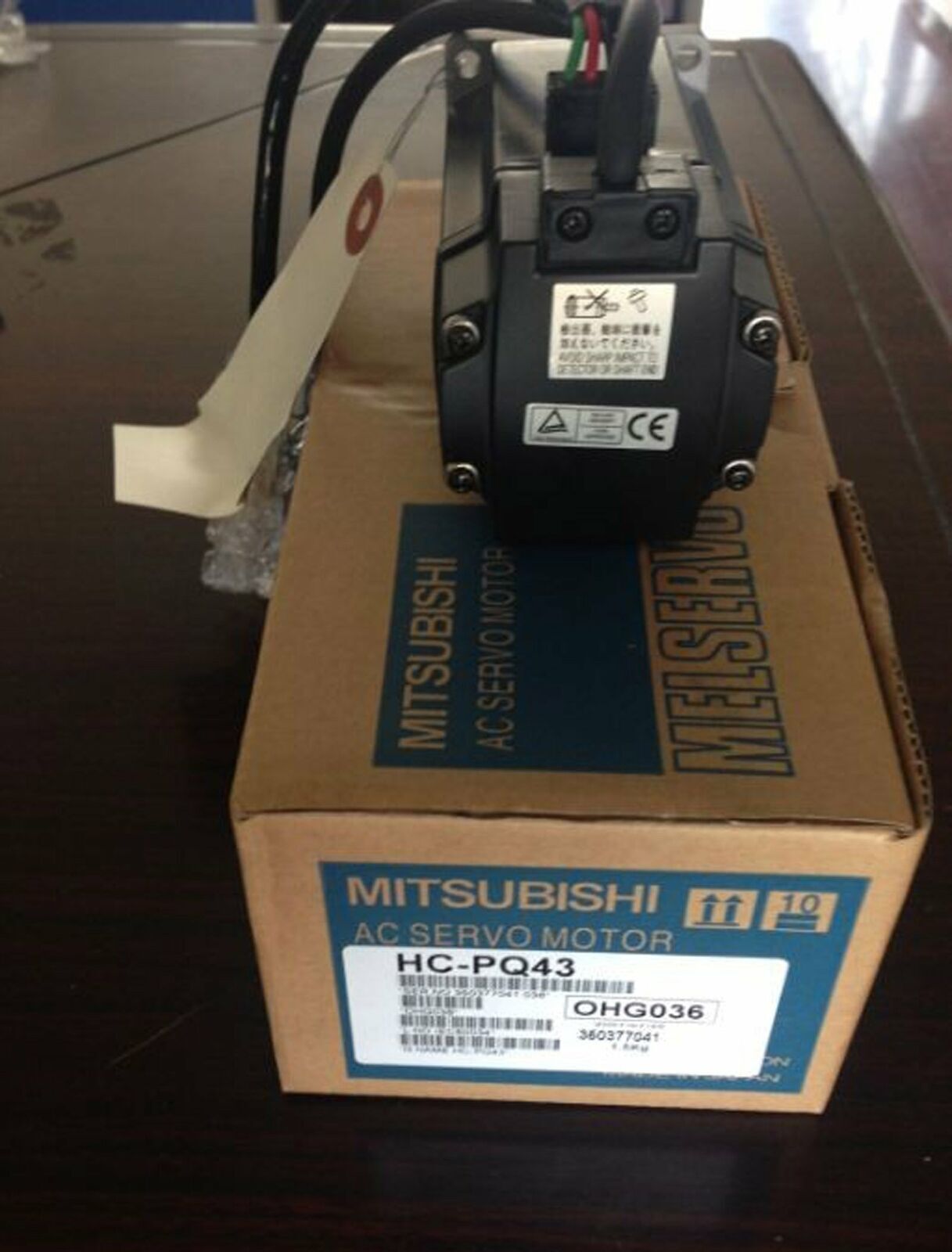 New Mitsubishi servo motor HC-PQ43 one year - MITSUBISHI