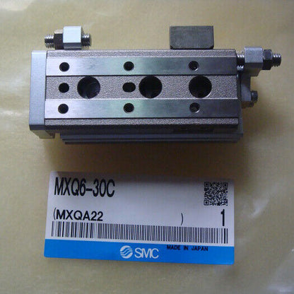 New 1PC SMC MXQ6-30C Slide Cylinder - SMC