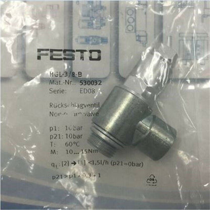 new FESTO HGL-3/8-B 530032 1PC Check Valve HGL38B - FESTO