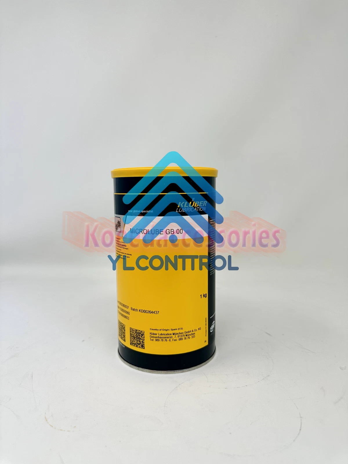 Kluber Microlube GB 00 Mineral Oil Based Lubricant Grease, 1kg