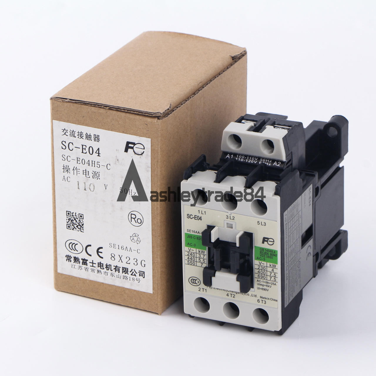 new ONE  FUJI SC-E04 110VAC Contactor